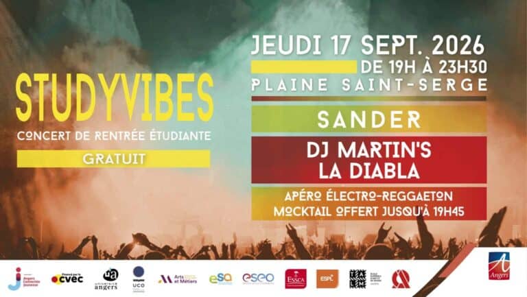 StudyVibes : Concert gratuit de rentrée étudiante