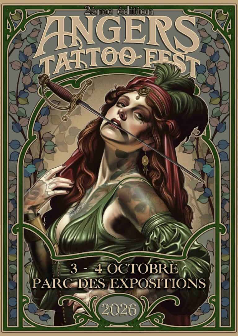 Tattoo, concerts et créateurs : l’Angers Tattoo Fest revient en octobre
