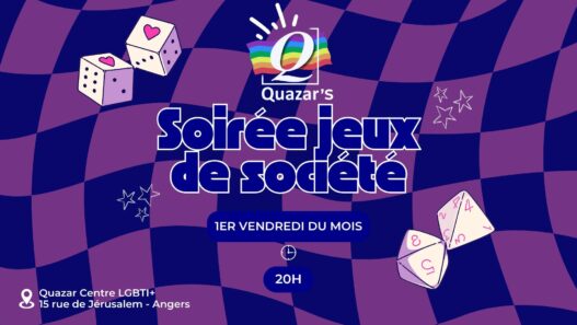Soirée jeux de société chez Quazar à Angers