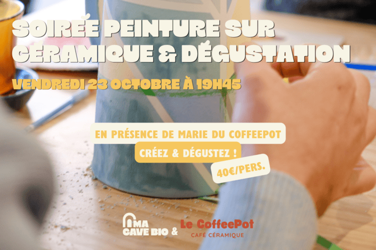 Soirée céramique & dégustation