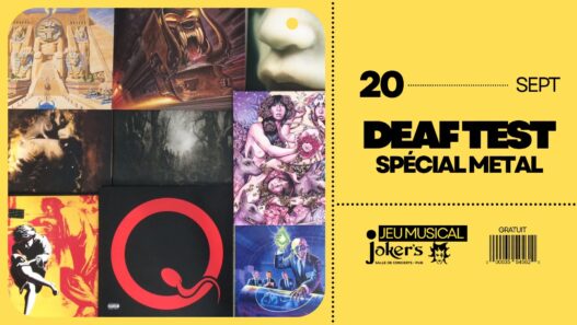 DEAF TEST - spécial metal/hard rock