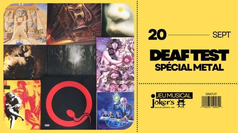 Deaf Test : le quiz qui va tester ta culture metal à Angers
