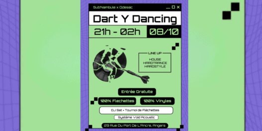 Dart Y Dancing Fléchettes et vinyles