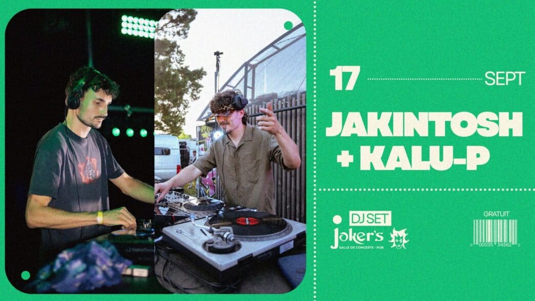 JAKINTOSH + KALU-P DJ SET