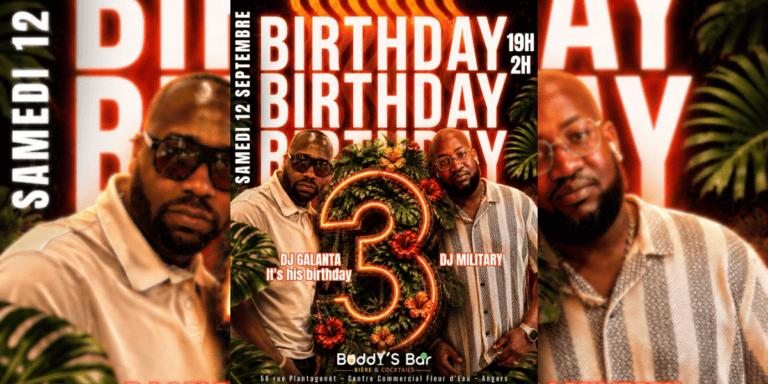 Le Buddy&rsquo;s Bar fête son anniversaire ! Zouk, Bouyon, Shatta