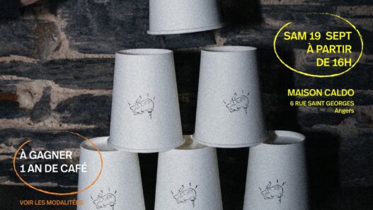 Challenge de pyramide de gobelets Top of the Cups organisé chez Maison Caldo à Angers
