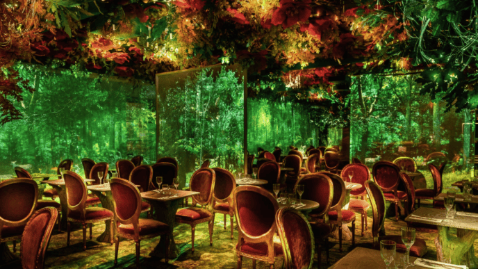 Restaurant immersif à Angers Wonderwoods