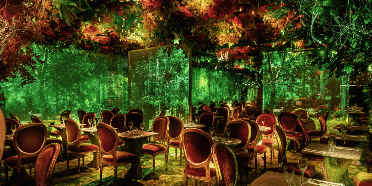 Restaurant immersif à Angers Wonderwoods