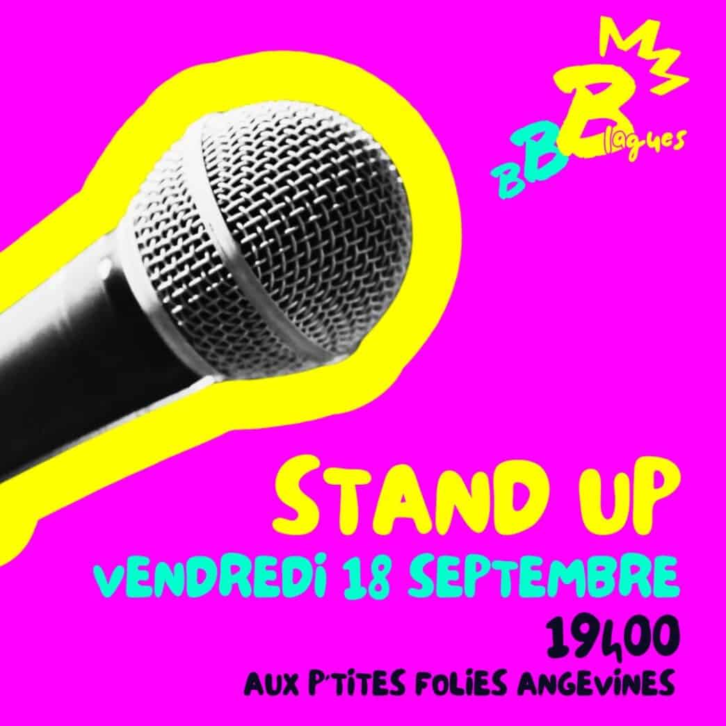 BB Blagues du Tôpette Comedy Club aux P’tites Folies Angevines à Angers le 18 septembre 2026