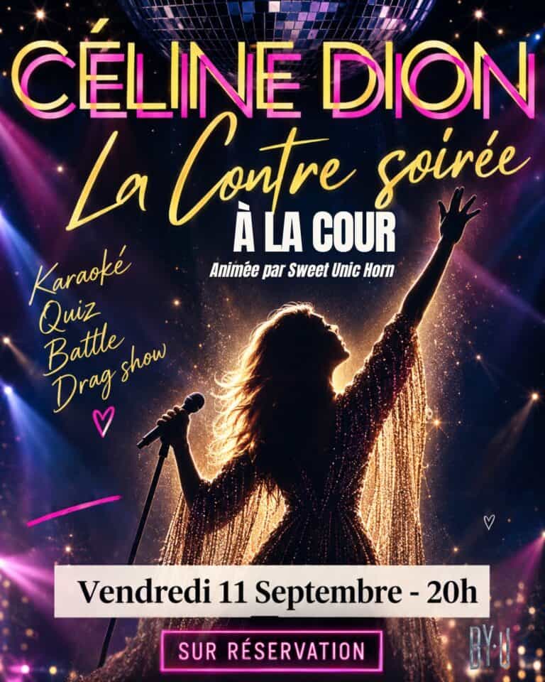 Une grande contre-soirée Céline Dion gratuite débarque à Angers