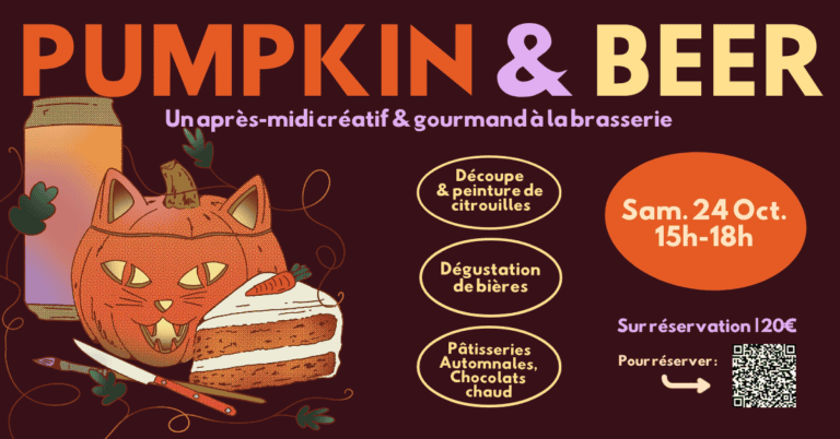Pumpkin & Beer : atelier citrouilles et dégustations