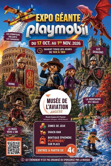 Exposition géante Playmobil®