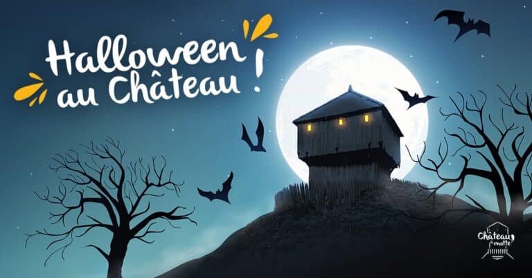 Spectacle d&rsquo;Halloween au château à Motte