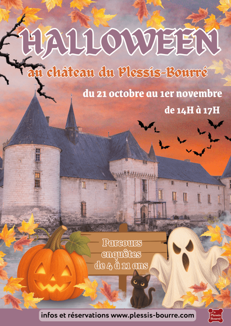 Halloween au Château de Plessis-Bourré : deux enquêtes à vivre en famille