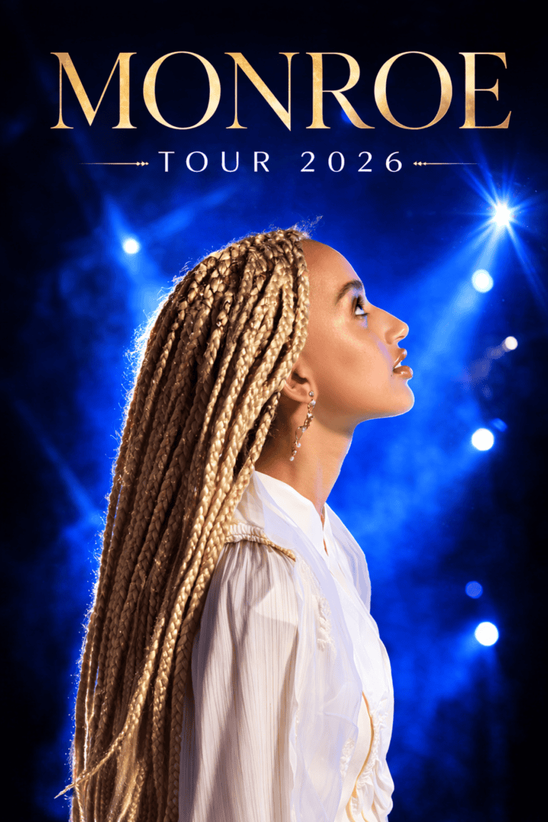 La chanteuse lyrique Monroe en concert