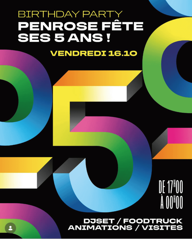 Penrose fête ses 5 ans