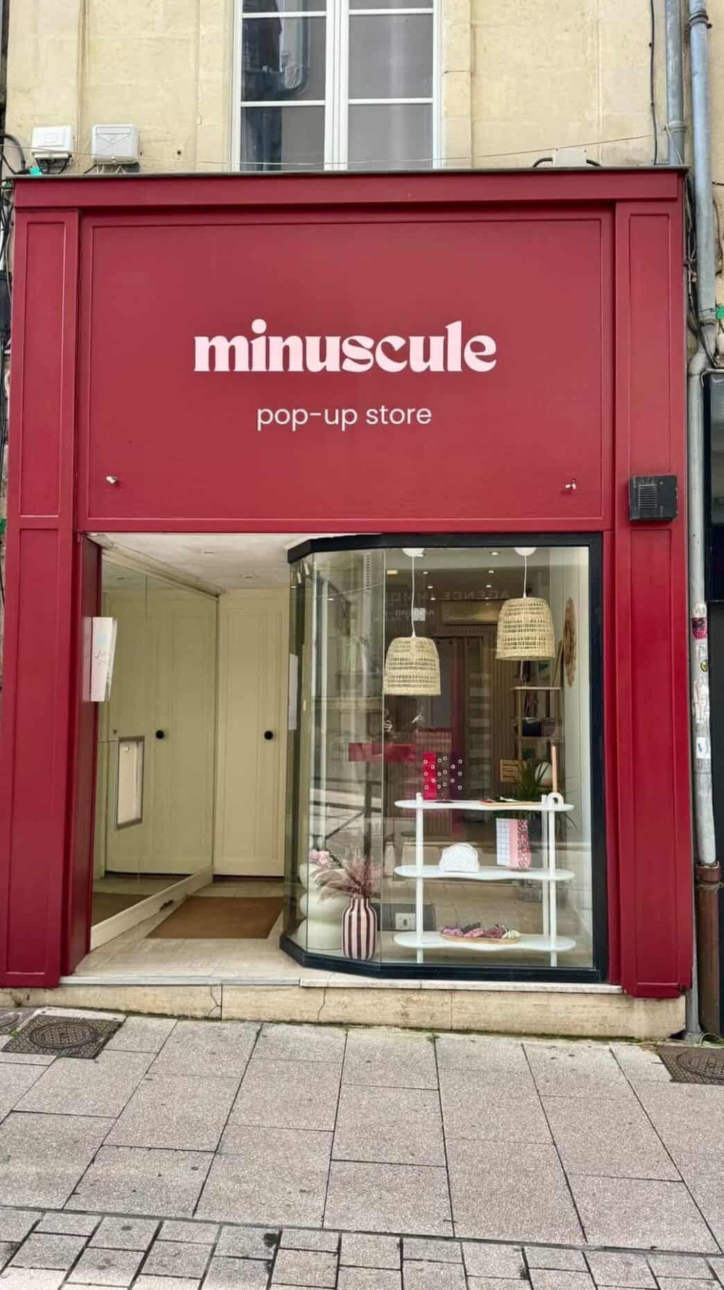 Pop-up Bobinette Chérie ©Minuscule pop-up store