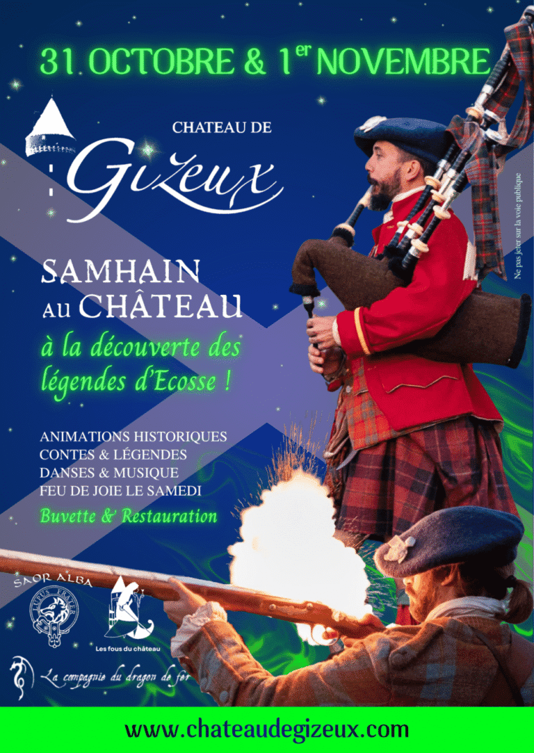 Sahmain au château de Gizeux
